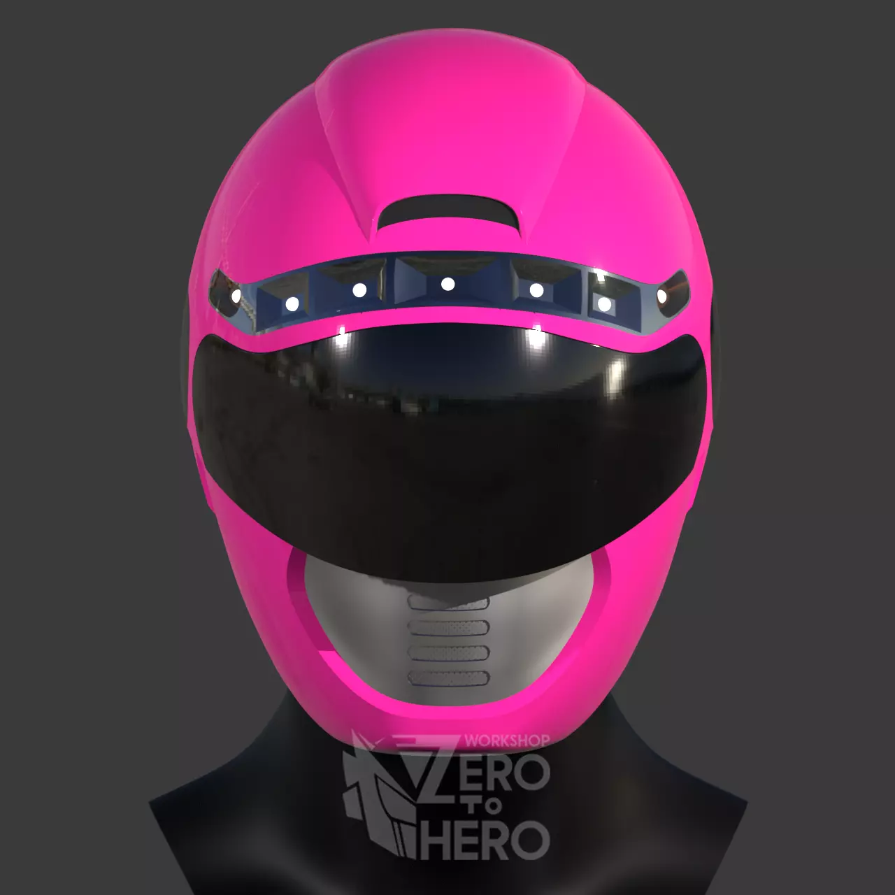Power Ranger Operation Overdrive Pink Ranger Helmet 3D print model