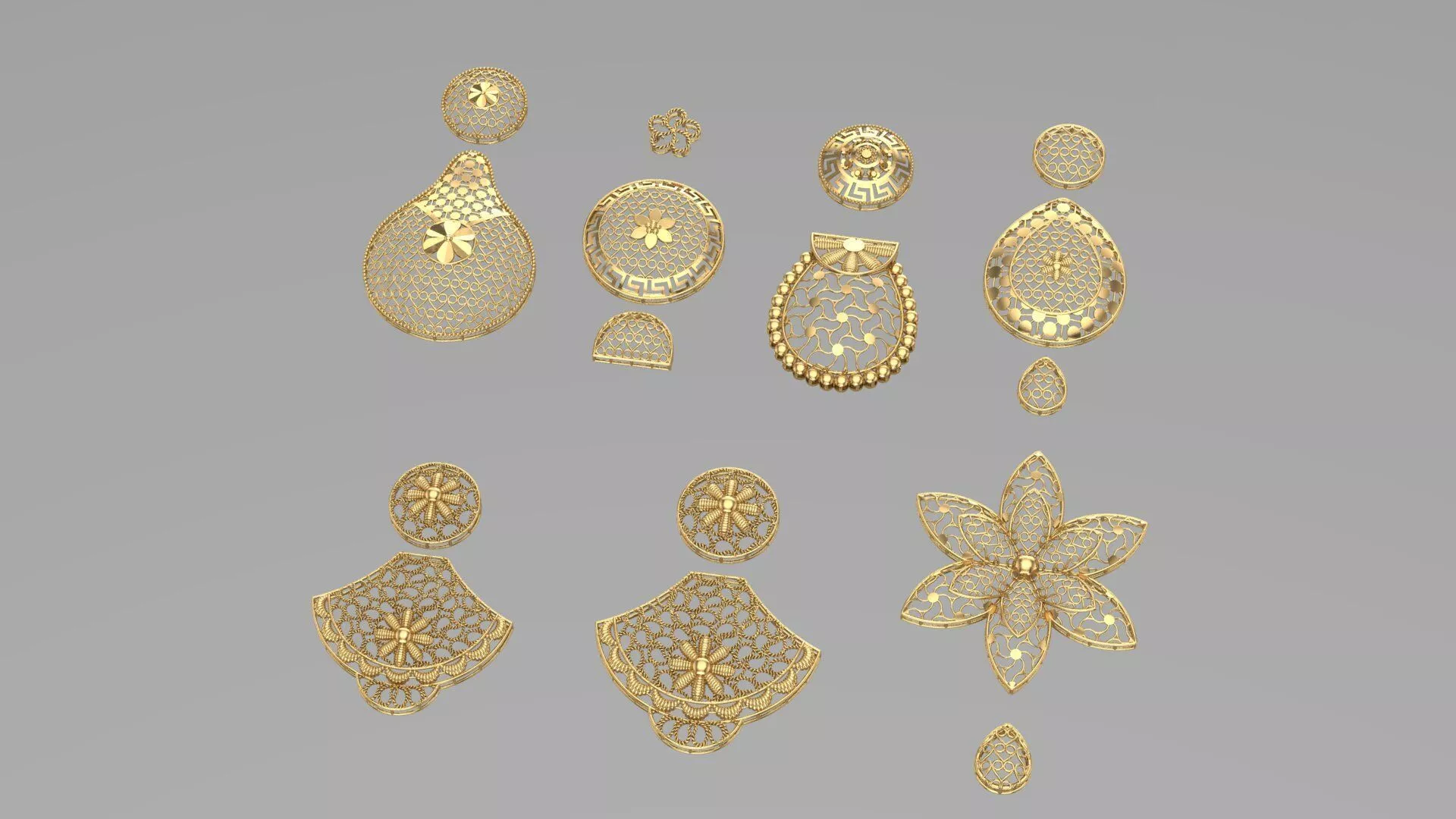 arabic parts 6 3D print model