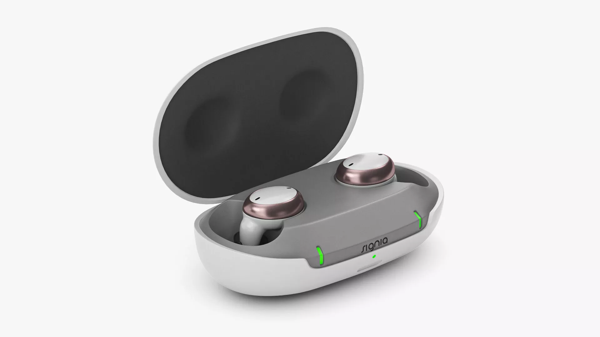 Signia Active Pro are Hearing Aids Rose Gold 3D model