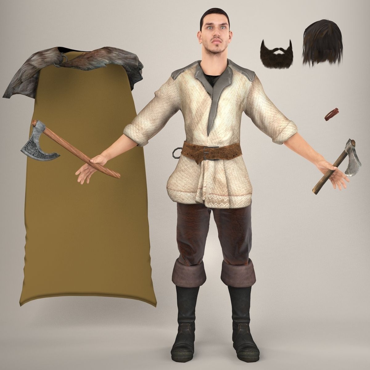 Viking V2 Rollo 3D model_7