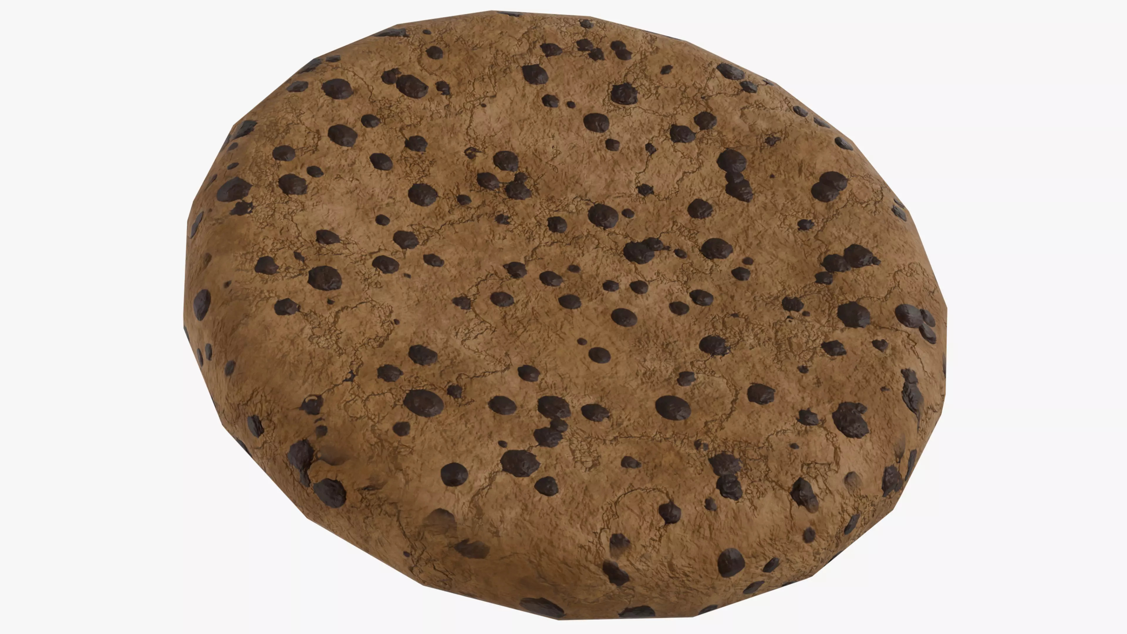 Cookie Low-poly 3D model