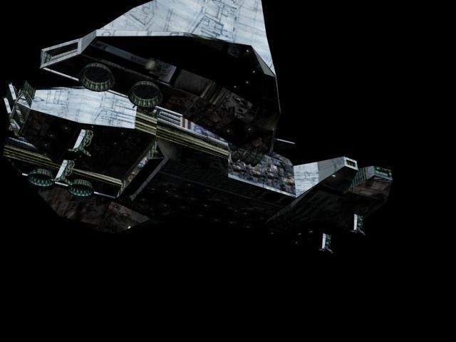 space drop ship Planet trading number 803 Free low-poly 3D model