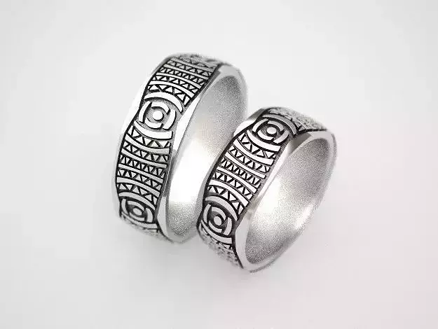 Photographers wedding rings - original