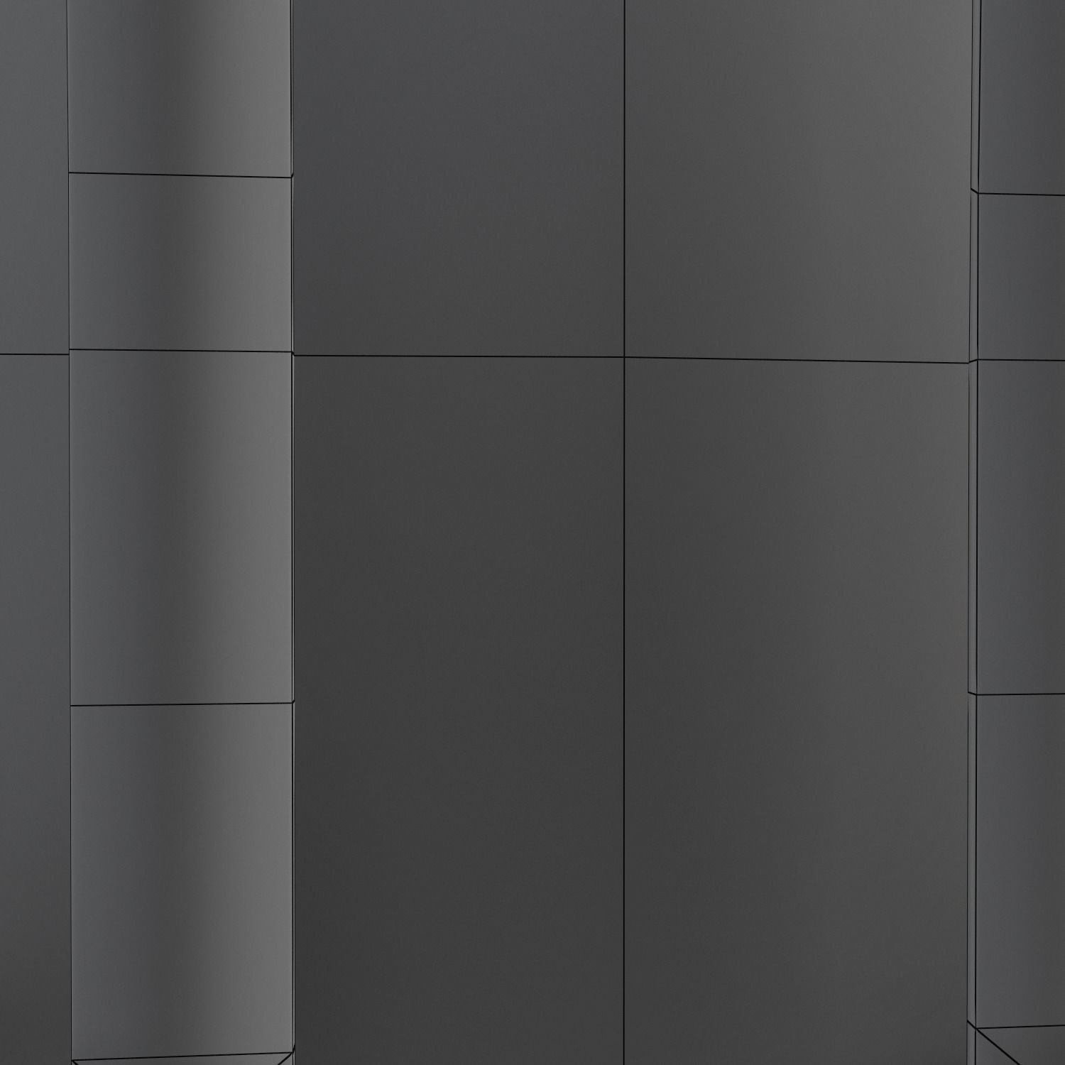 Leather and Nylon Rucksack for Women Low-poly 3D model_27