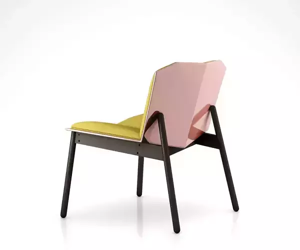 Cat Pajamas Lounge Chair by Blu Dot 3D model