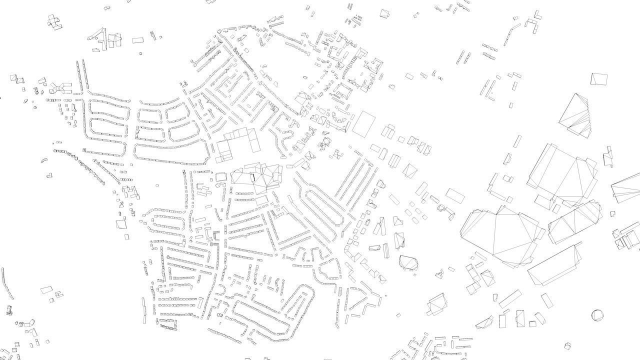 Oxford Streets and Buildings 3D model_9