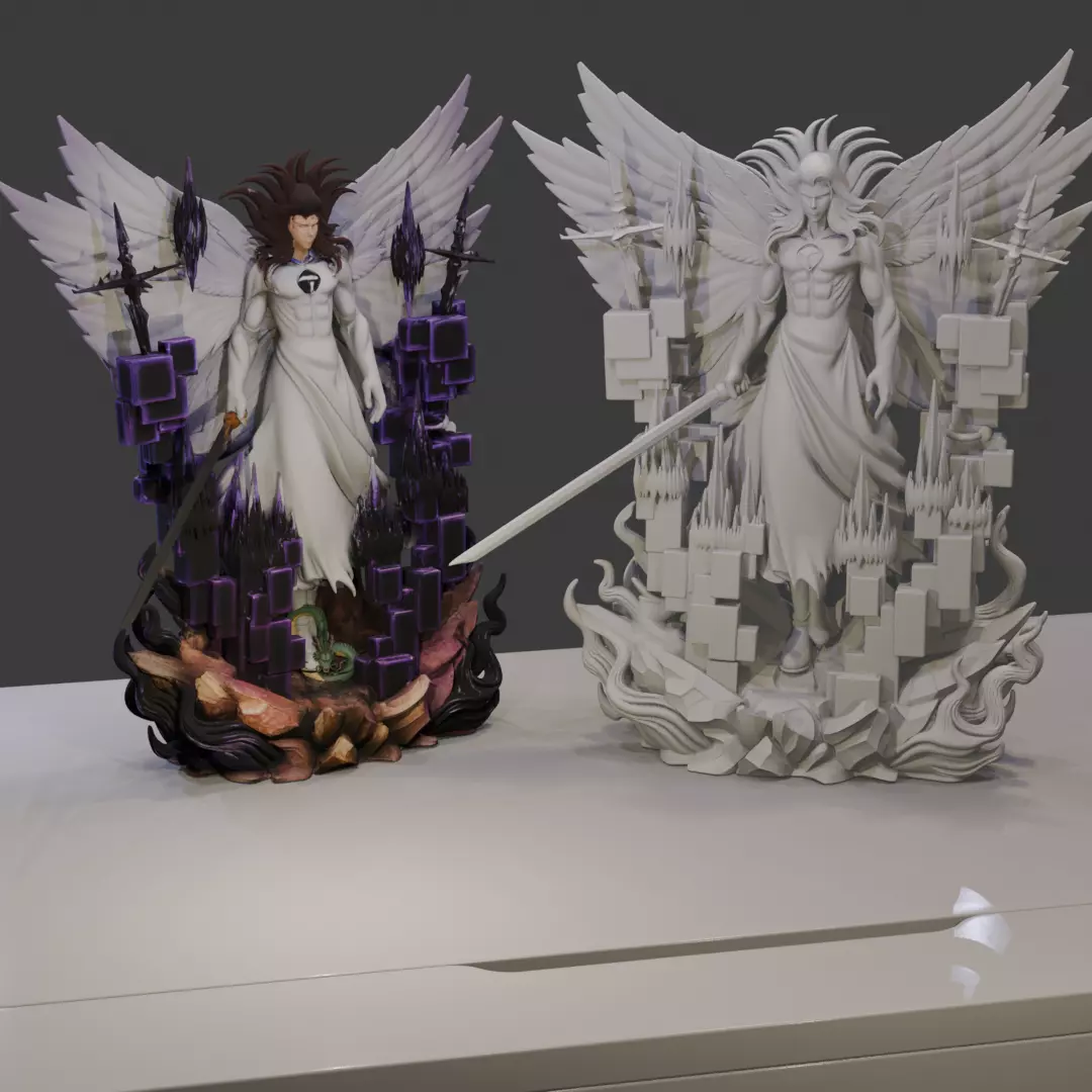 Aizen Sosuke Hogyoku Fusion - Bleach Anime 3D print model