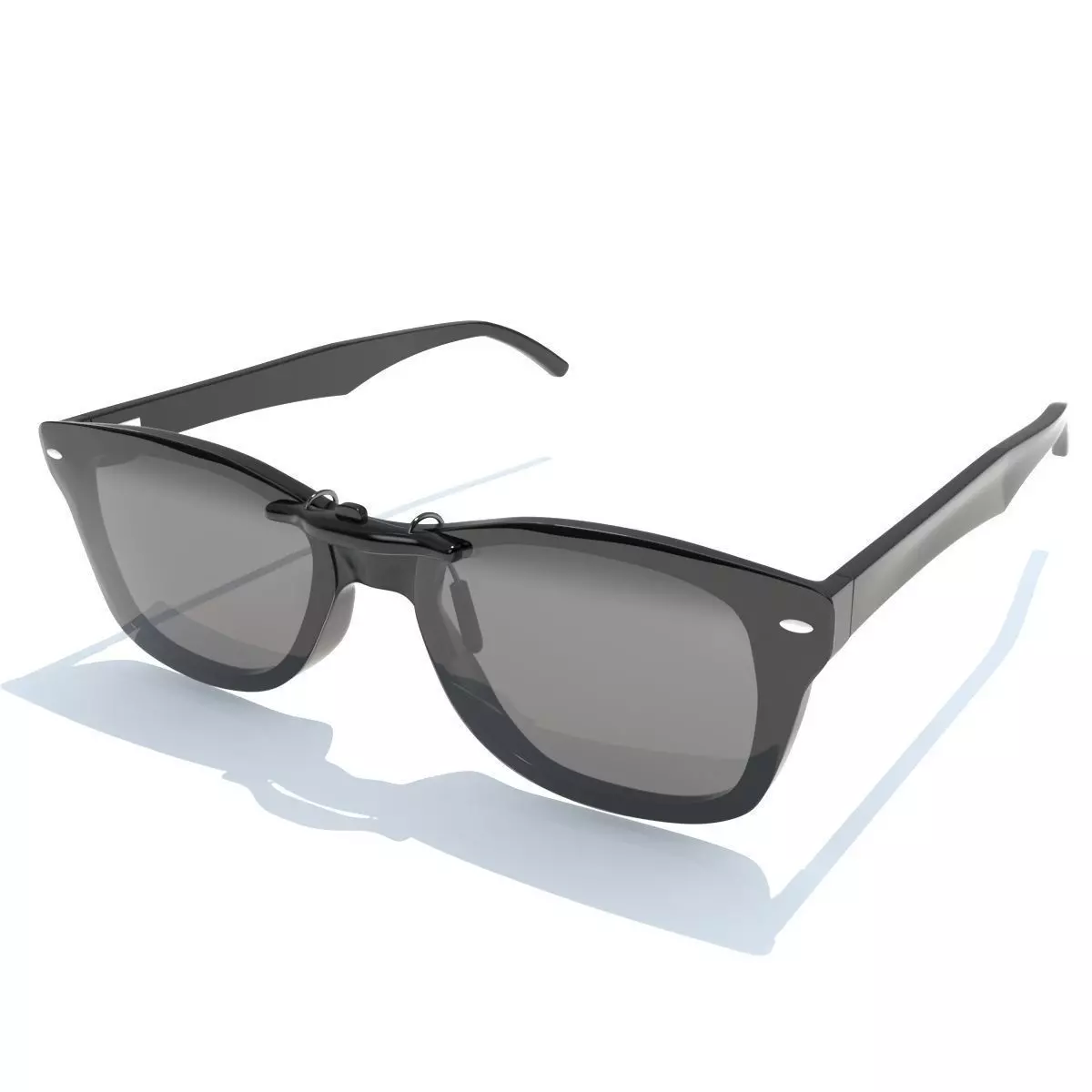 Sunglasses Wayfarer Ray-Ban 3D model_0