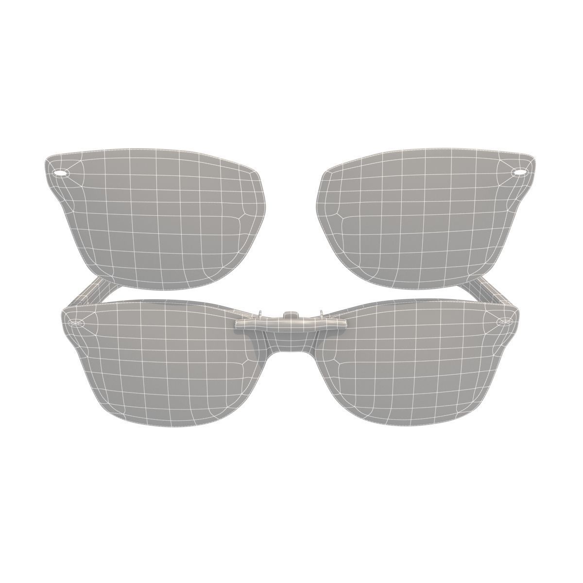 Sunglasses Wayfarer Ray-Ban 3D model_20