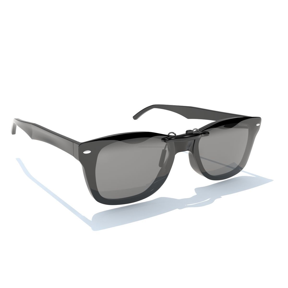 Sunglasses Wayfarer Ray-Ban 3D model_2