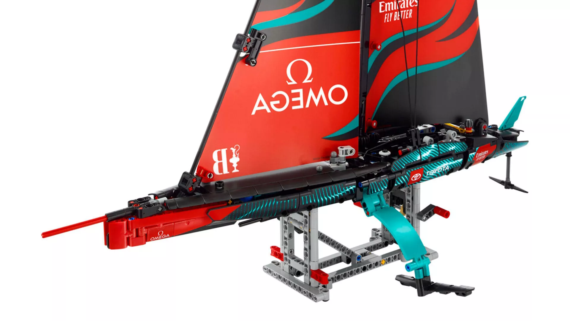 TwindBricks3D - 42174 Emirates Team New-Zealand AC75 Yacht 3D print model