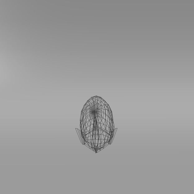 Electric Eel Low-poly 3D model_6