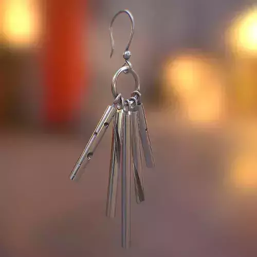 Earrings - Little Rods