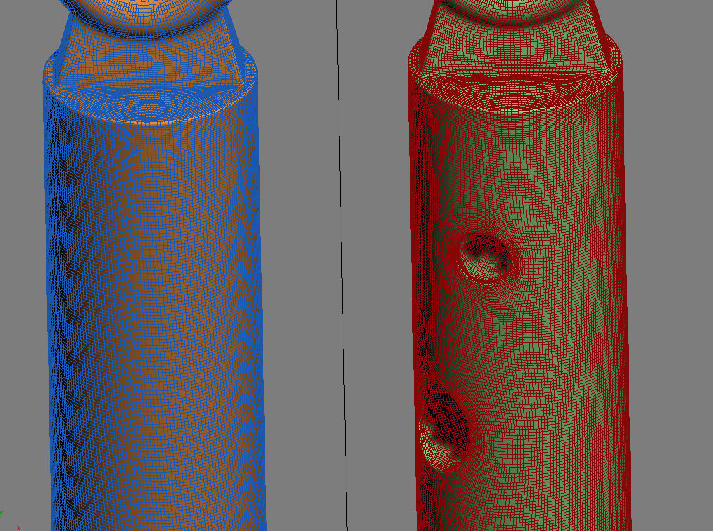 Earrings - Little Rods 3D print model_8