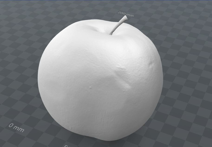 Ligol Apple  - scanned 3d model