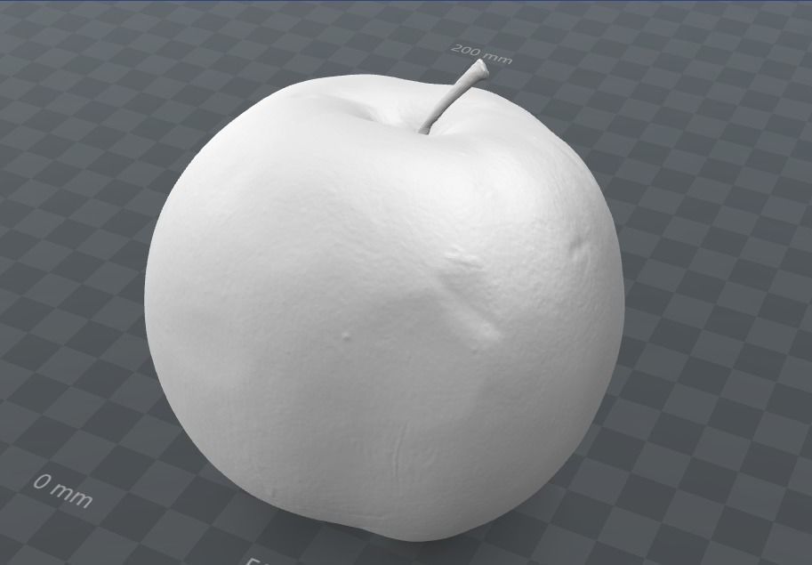 Ligol Apple - scanned 3d model 3D model_0