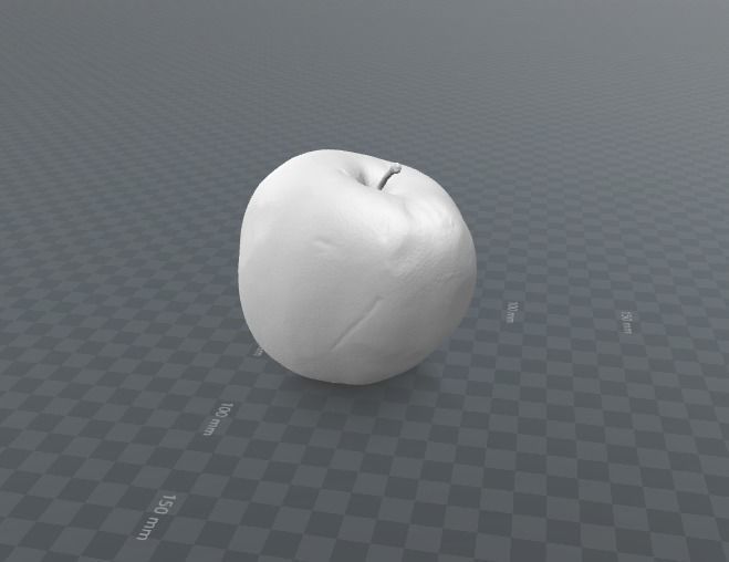Ligol Apple - scanned 3d model 3D model_4