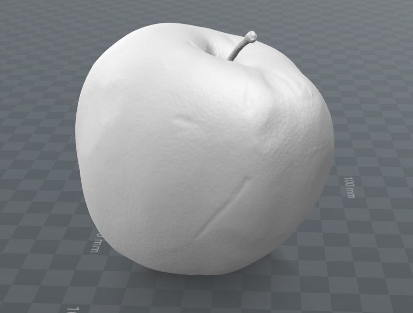 Ligol Apple - scanned 3d model 3D model_3