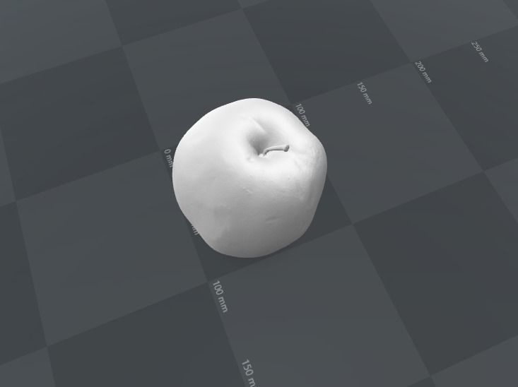 Ligol Apple - scanned 3d model 3D model_2