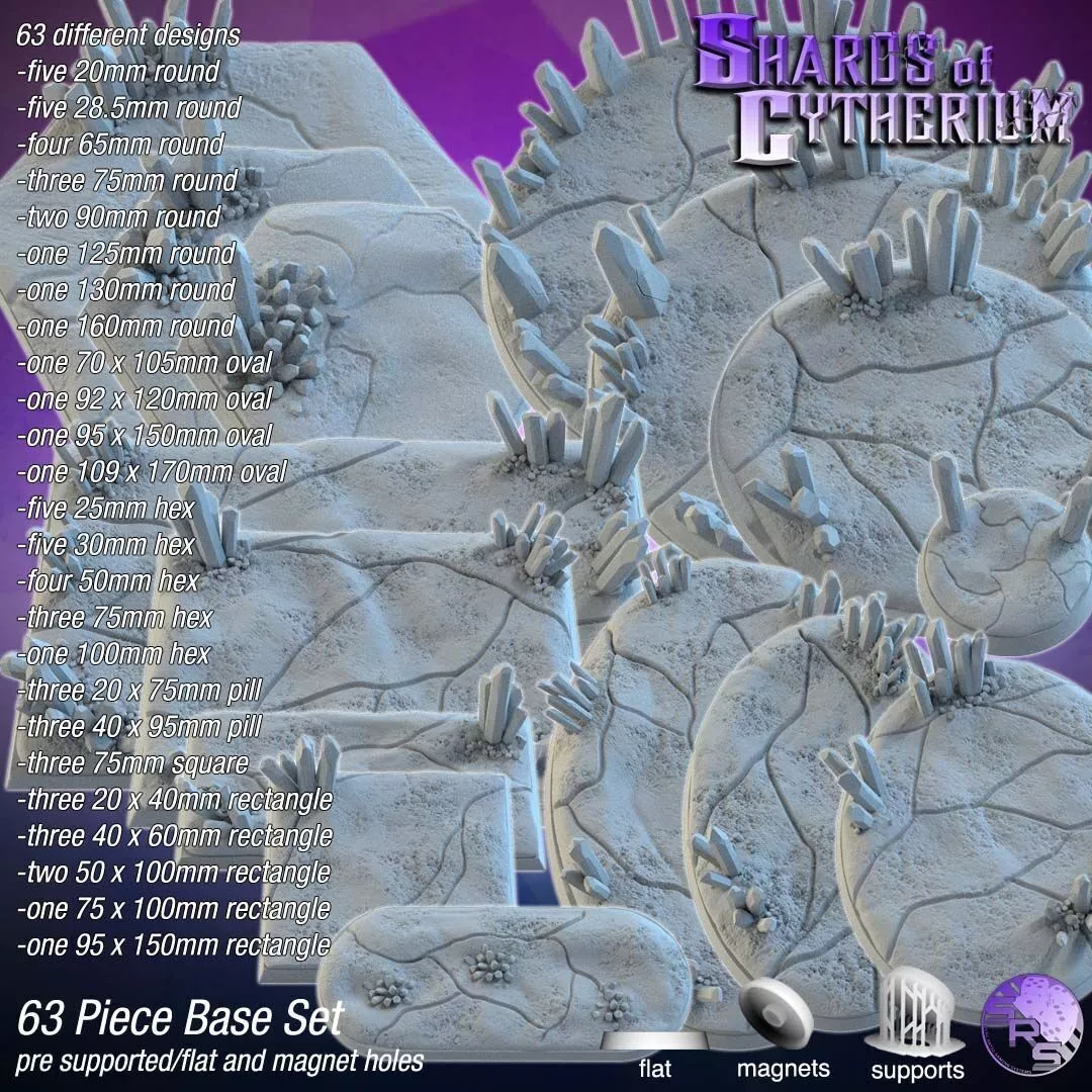 Crystal Bases Expansion 3D print model