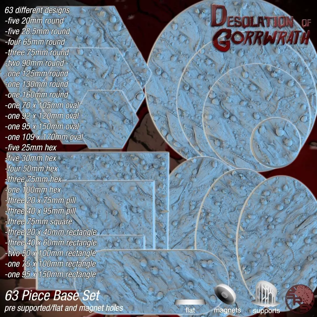 Hellscape Bases Expansion 3D print model