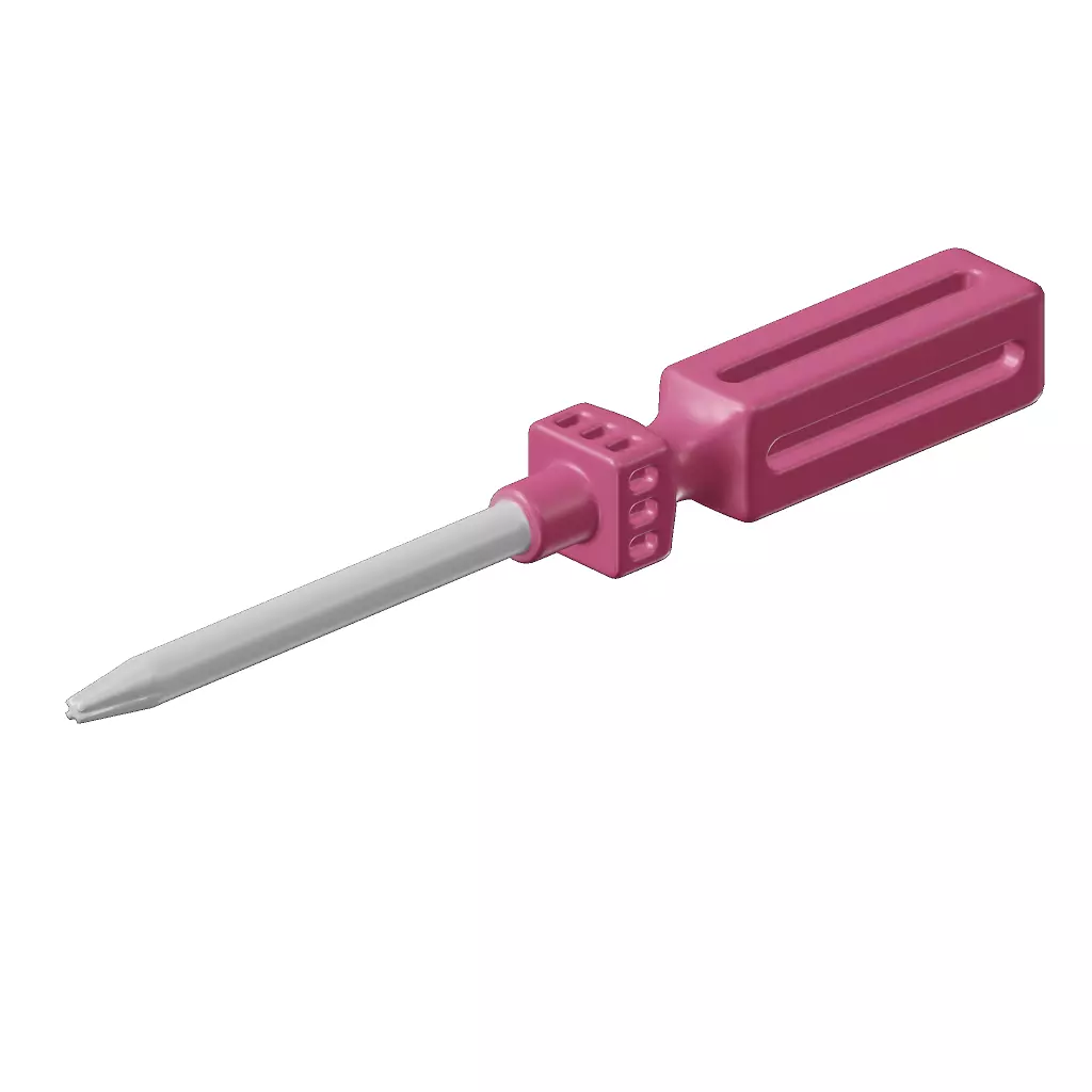 Kids Star Screwdriver Toy 3D model