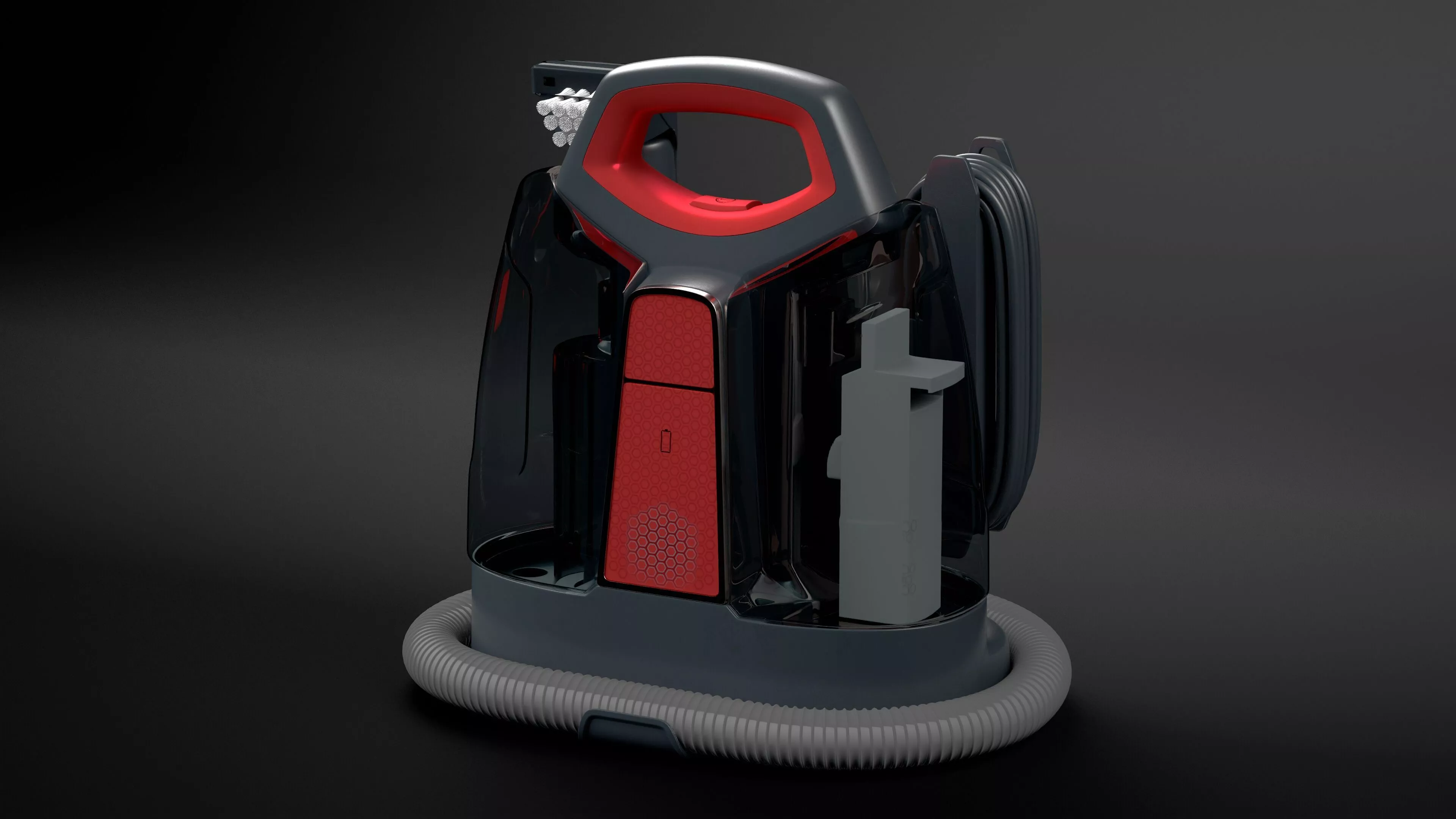 Stain Carpet Cleaner Rigged 3D model