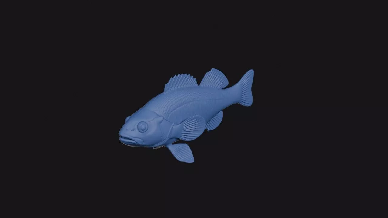 Coppercheek Darter 3D print model