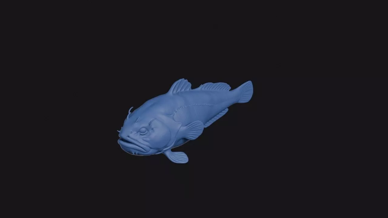 Blob Sculpin 3D print model