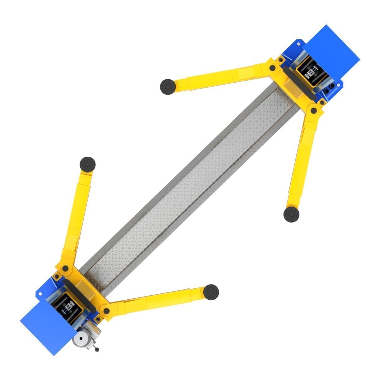 Car Lift 3D model_4
