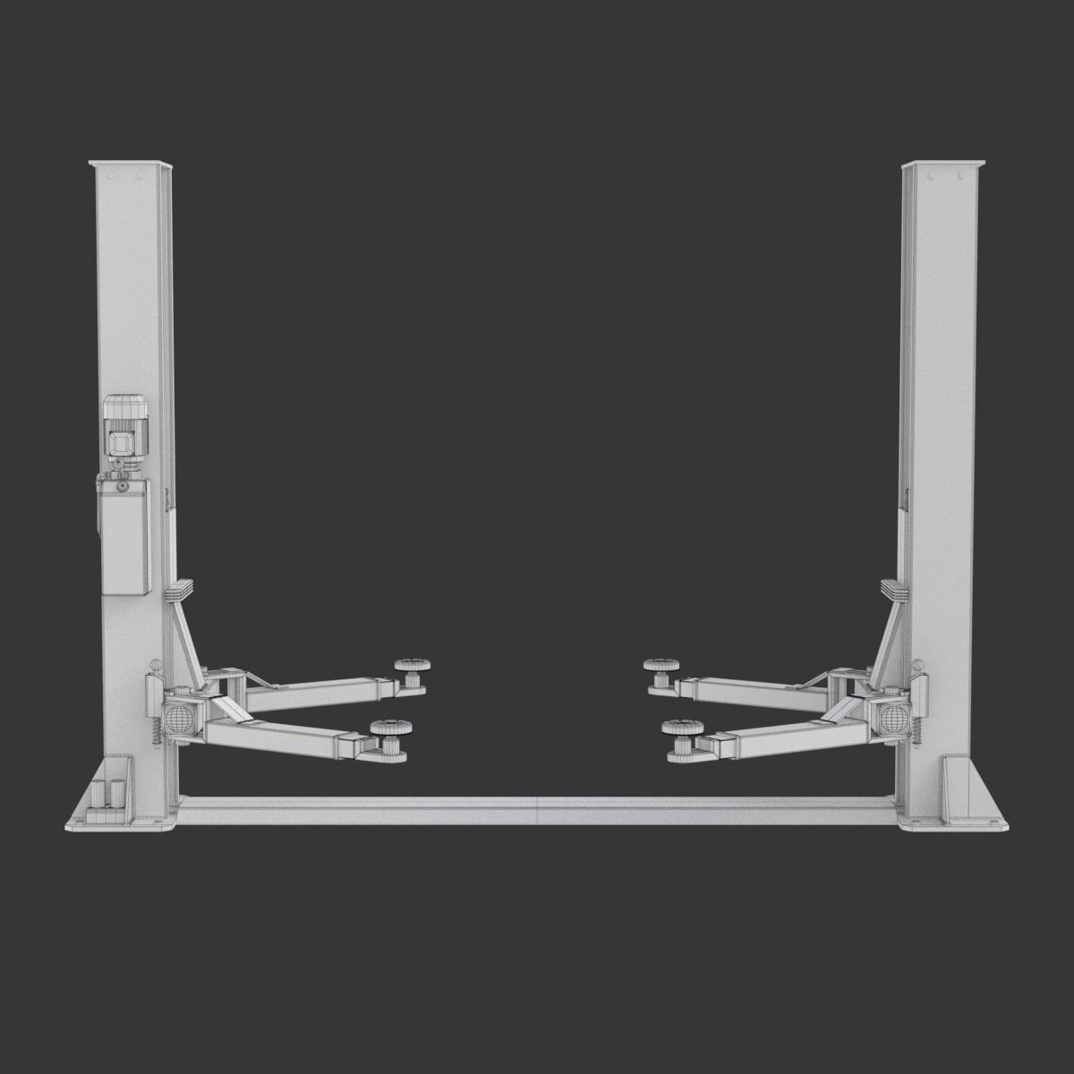 Car Lift 3D model_11
