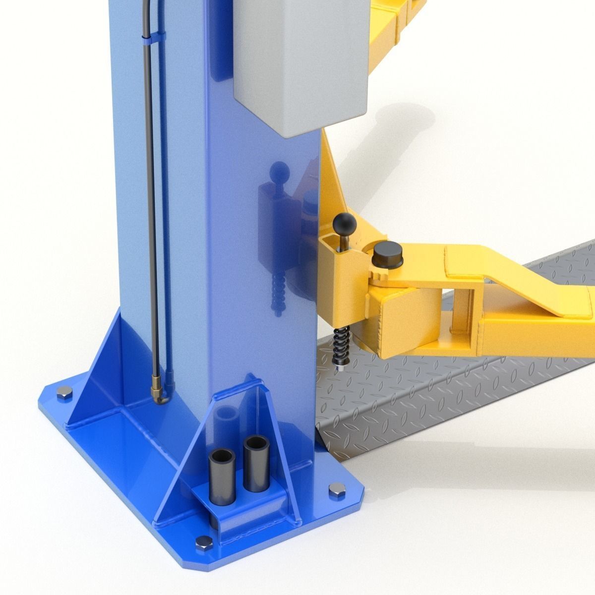 Car Lift 3D model_10