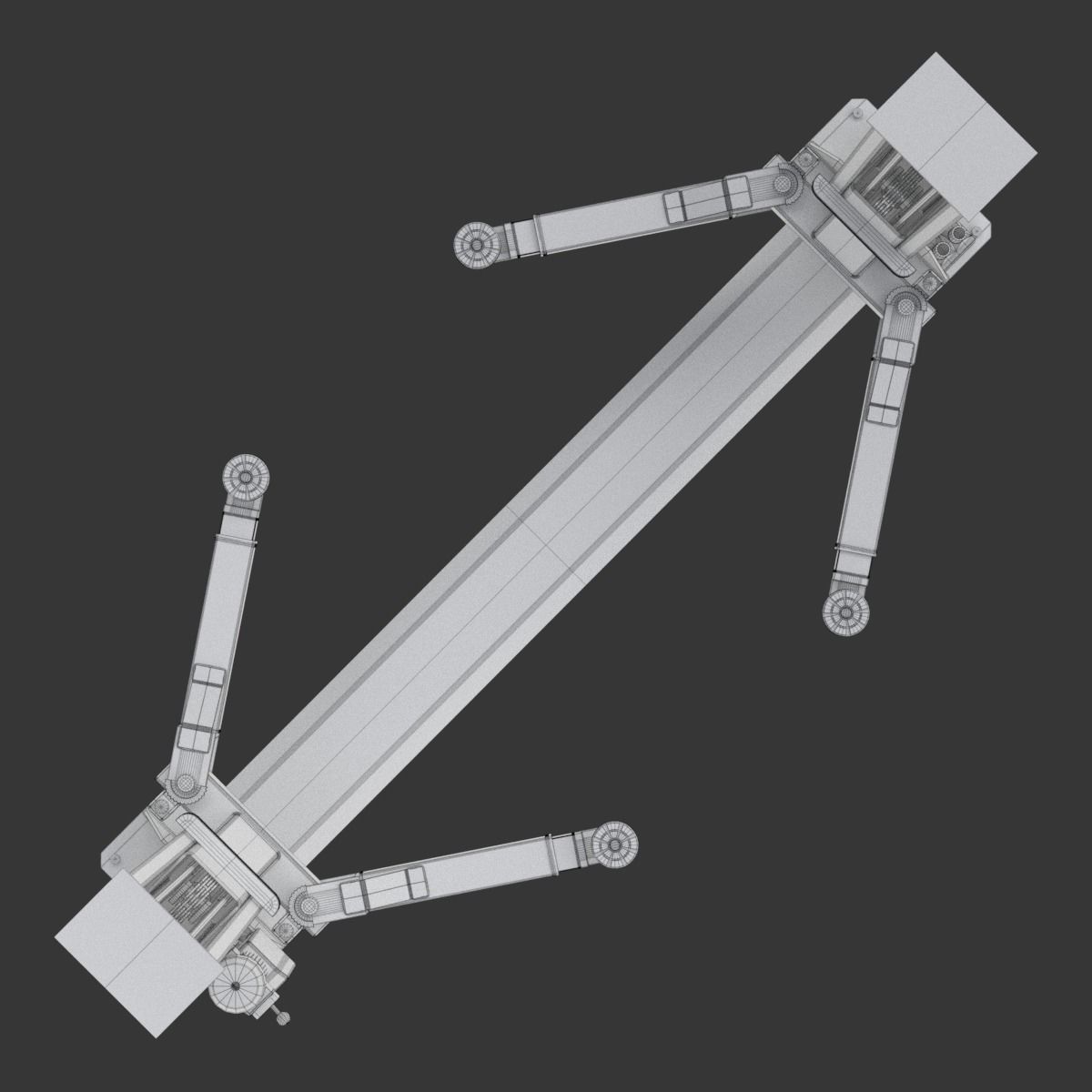 Car Lift 3D model_16