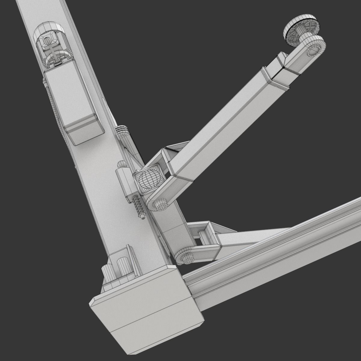 Car Lift 3D model_14