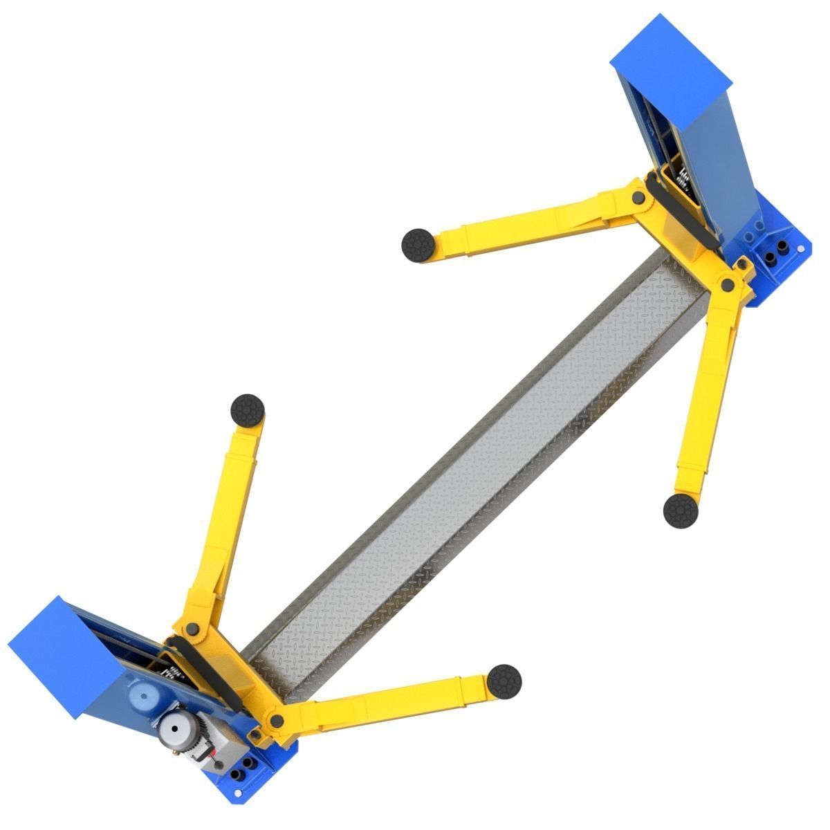 Car Lift 3D model_5