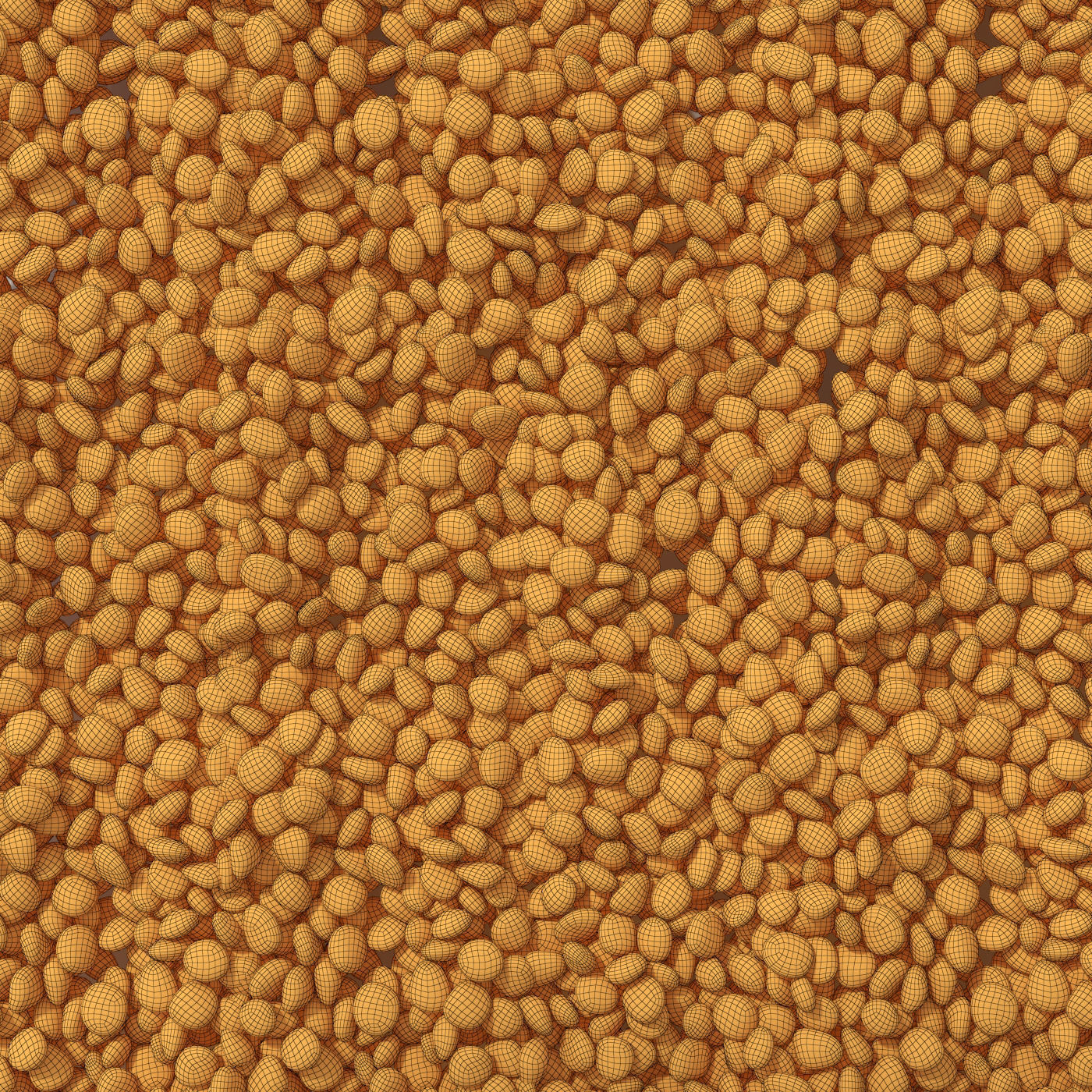 Pebble road part 2 3D model_7