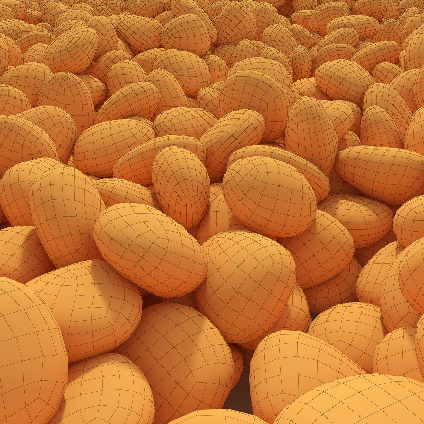 Pebble road part 2 3D model_5