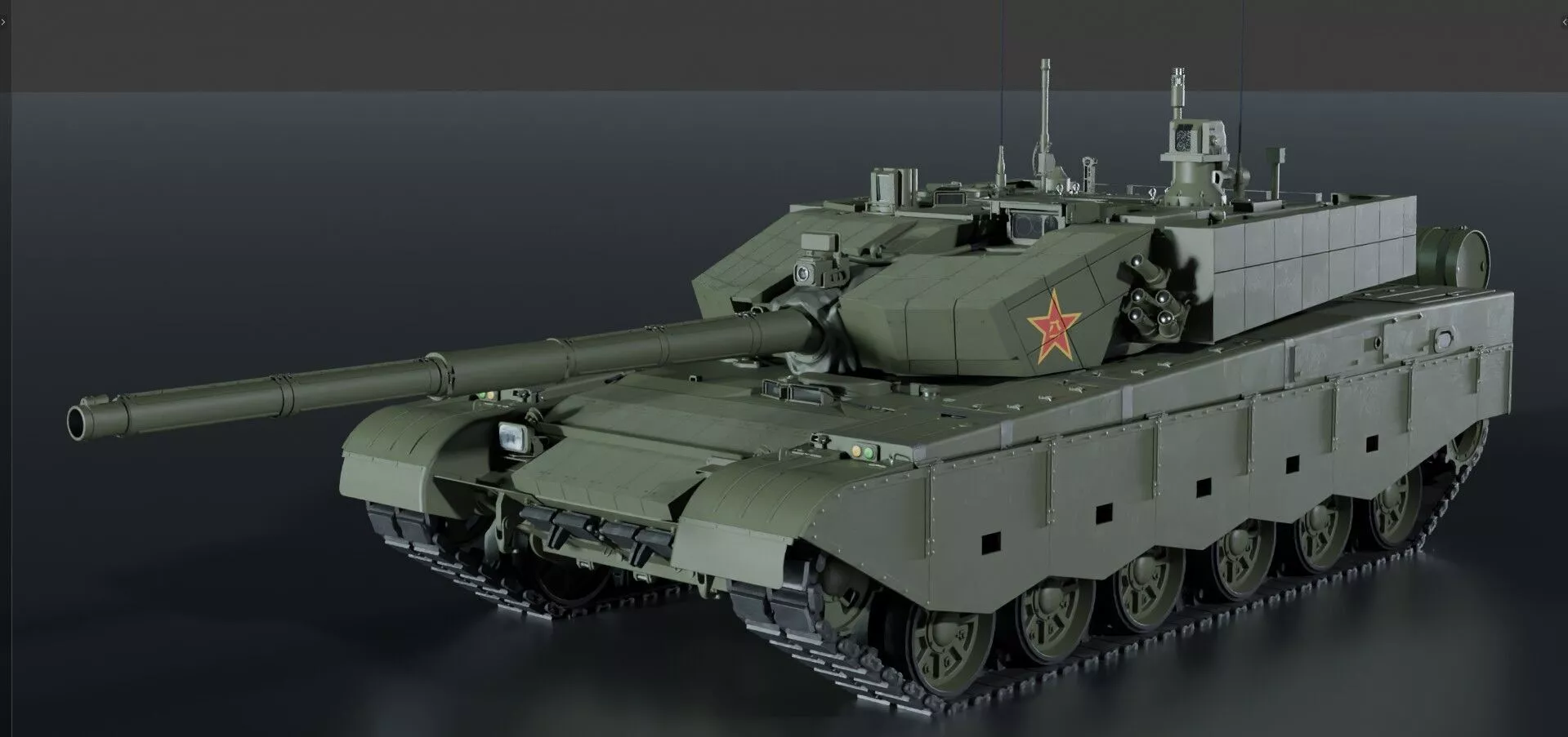 Type-99A 3D model