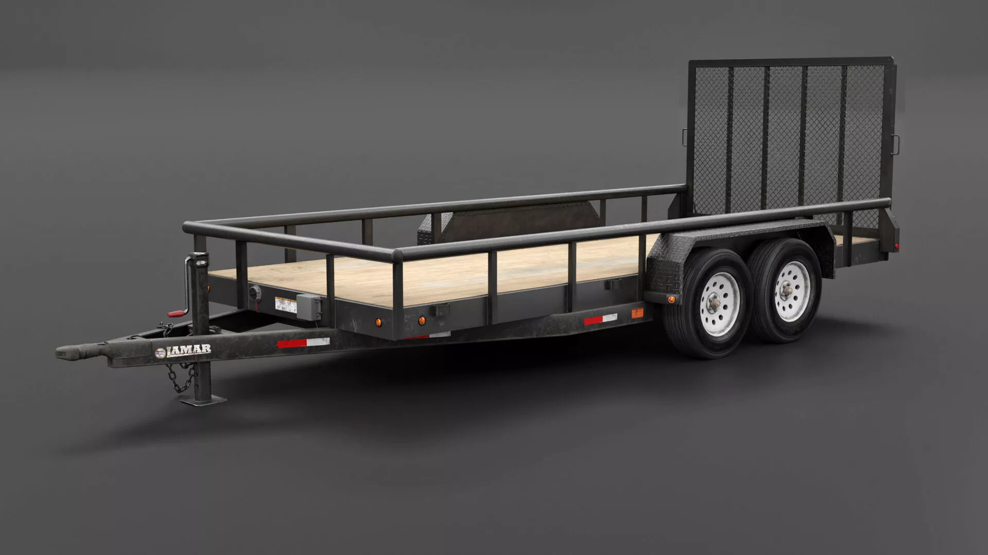 Lamar Utility Trailer 3D model