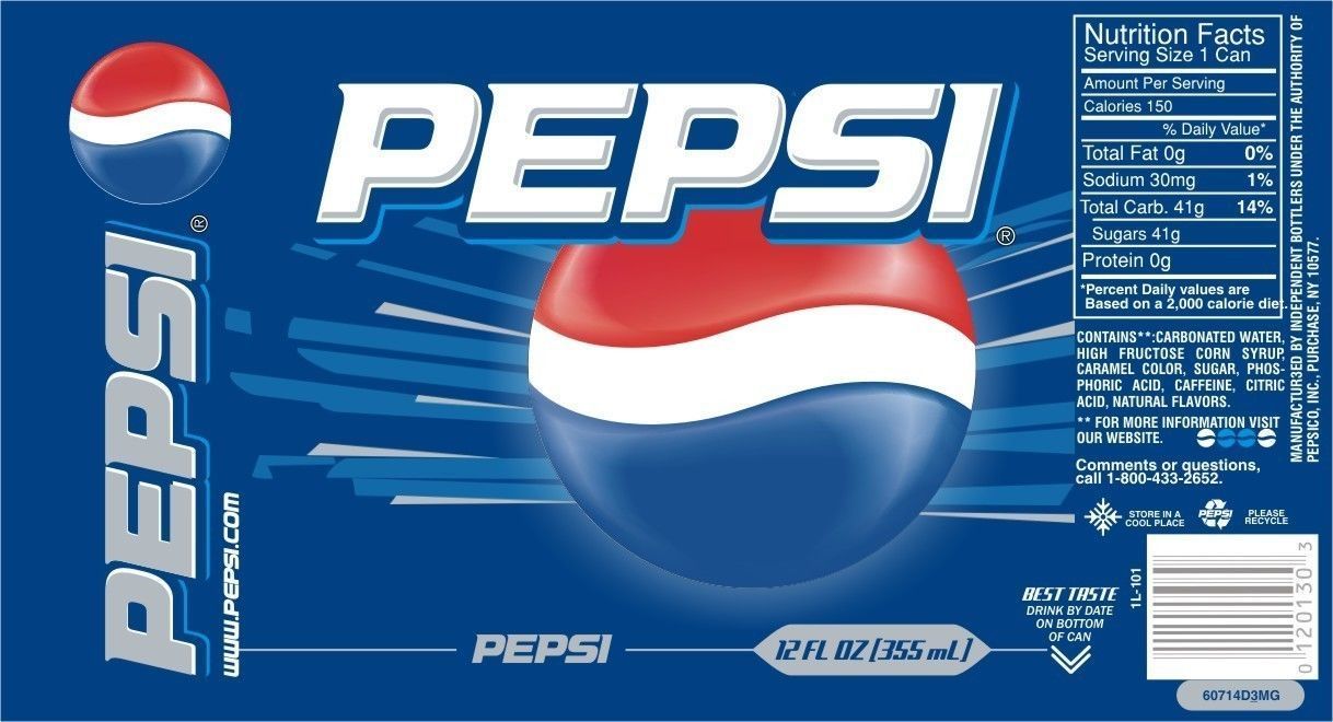 Pepsi Soft Drink Can  Low-poly 3D model_6