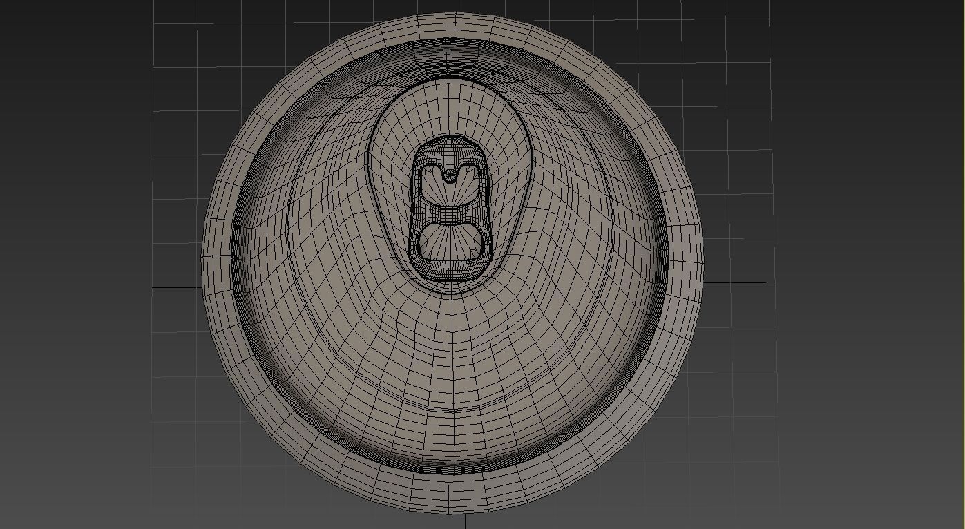 Pepsi Soft Drink Can  Low-poly 3D model_4