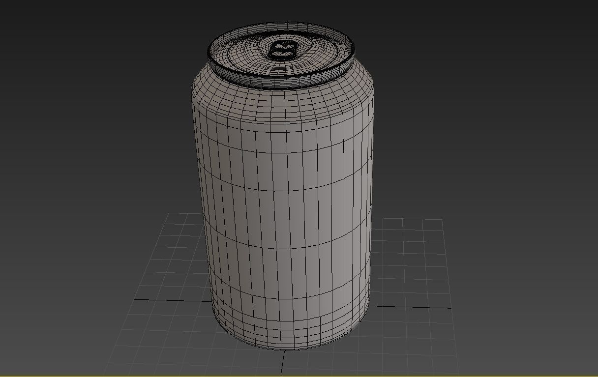 Pepsi Soft Drink Can  Low-poly 3D model_3