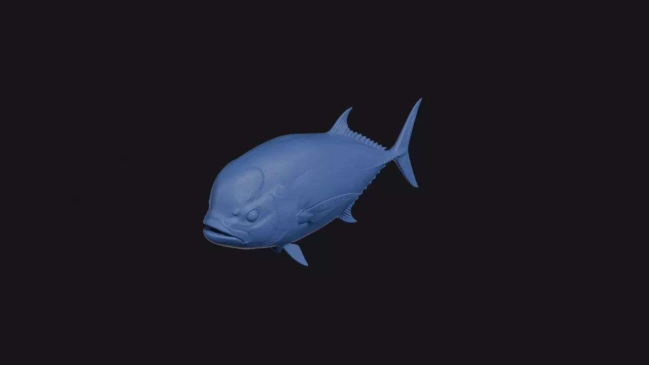 Louvar 3D print model