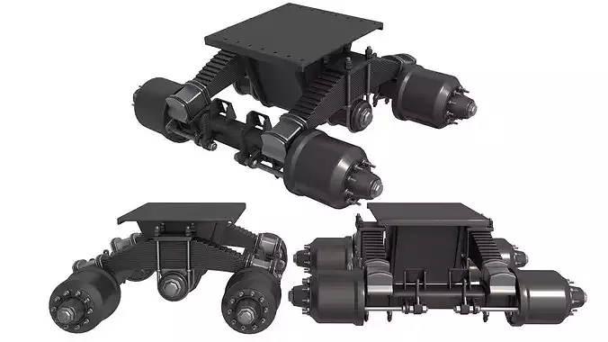 AXLE TRAILER SUSPENSION