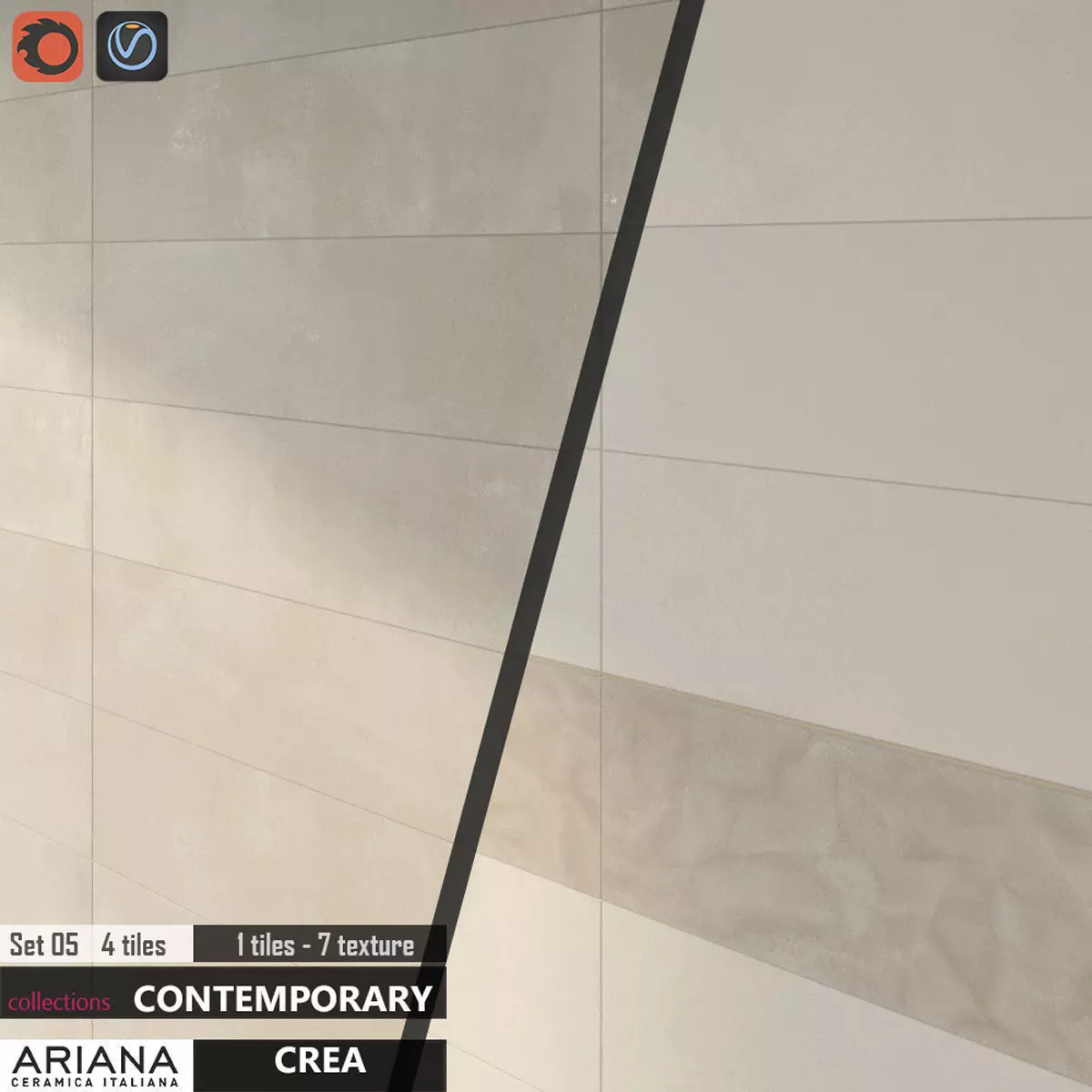 ARIANA CREA Set 05 3D model_0