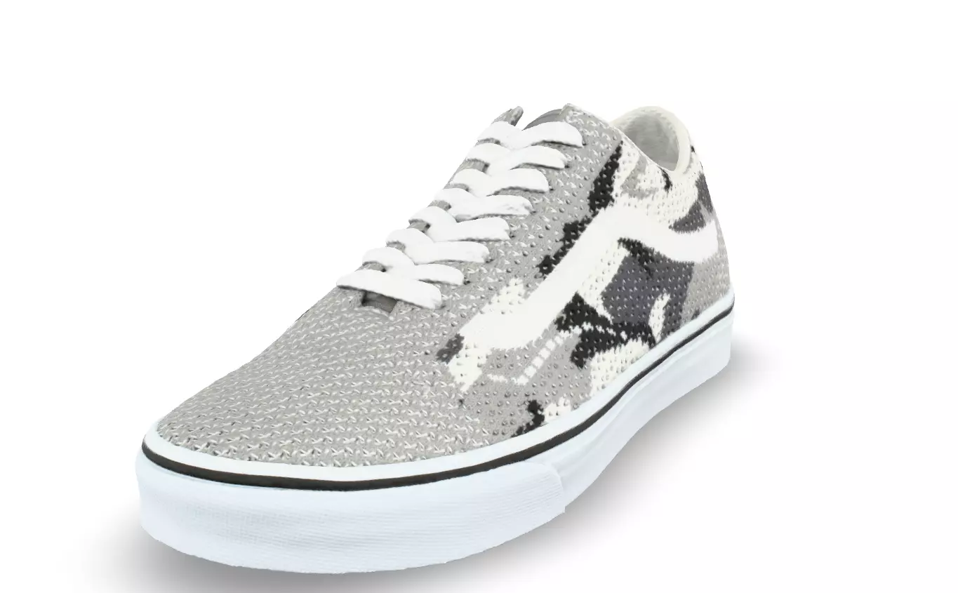Vans Old Skool EK lunar rock Low-poly 3D model