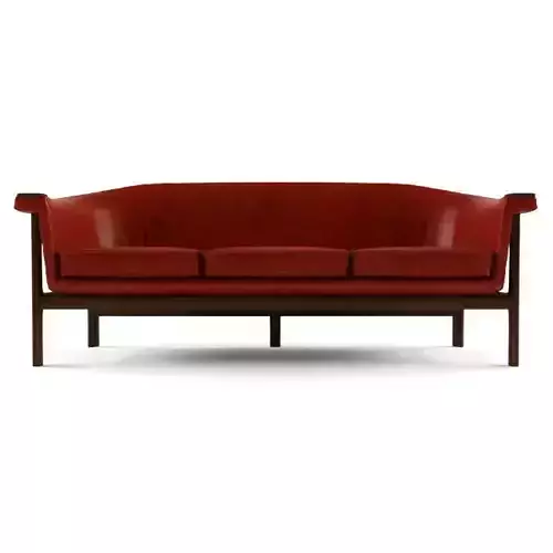 Red sofa