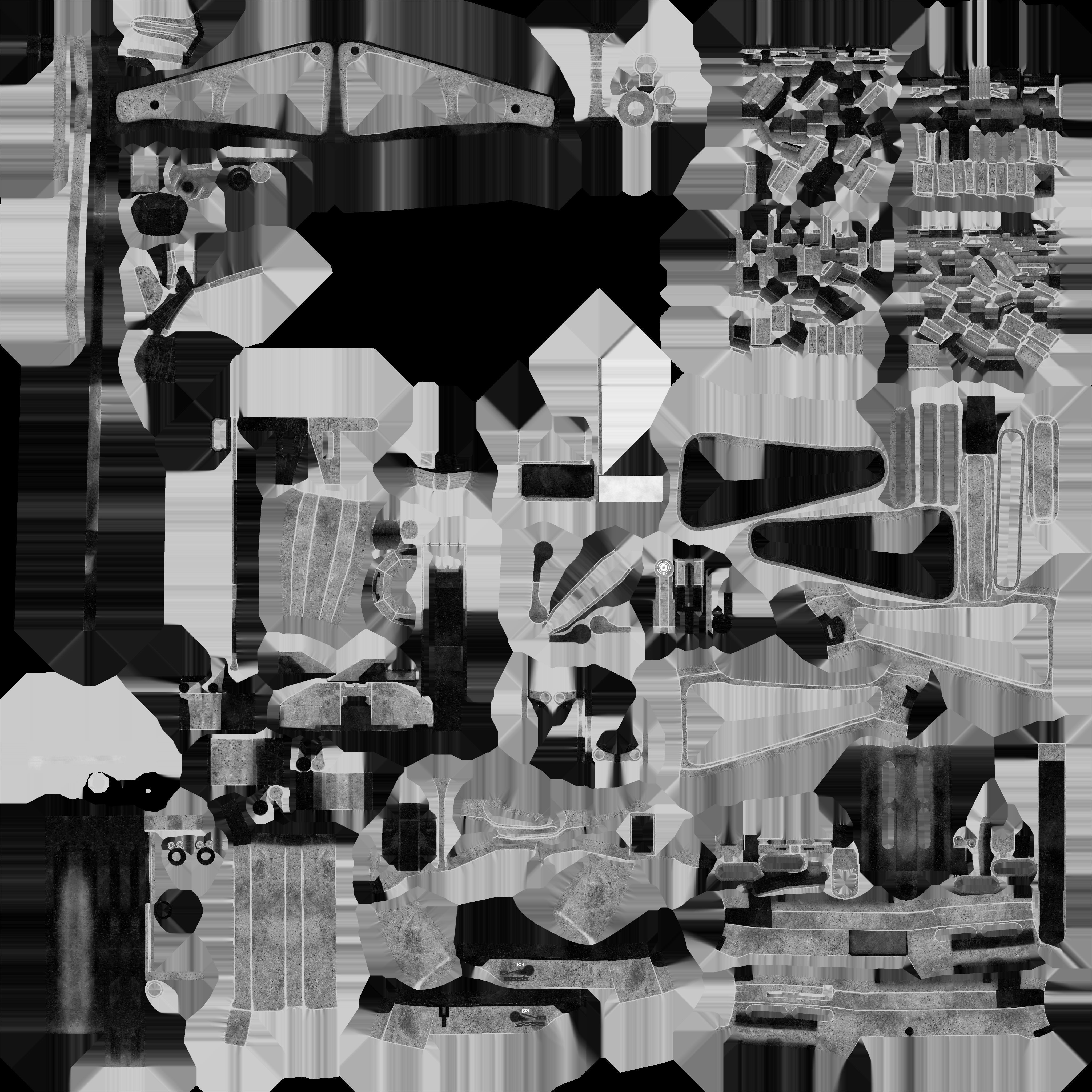 UMP-45 gun Low-poly 3D model_15