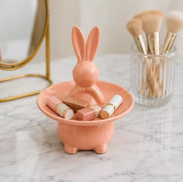 Bunny Jewelry Tray Multicolor 3MF 3D Print Model 3D print model