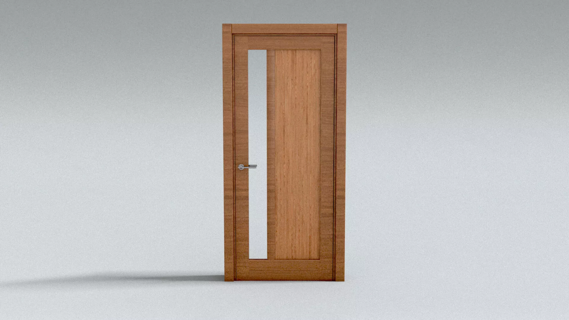 laos Front Door 02 3D model